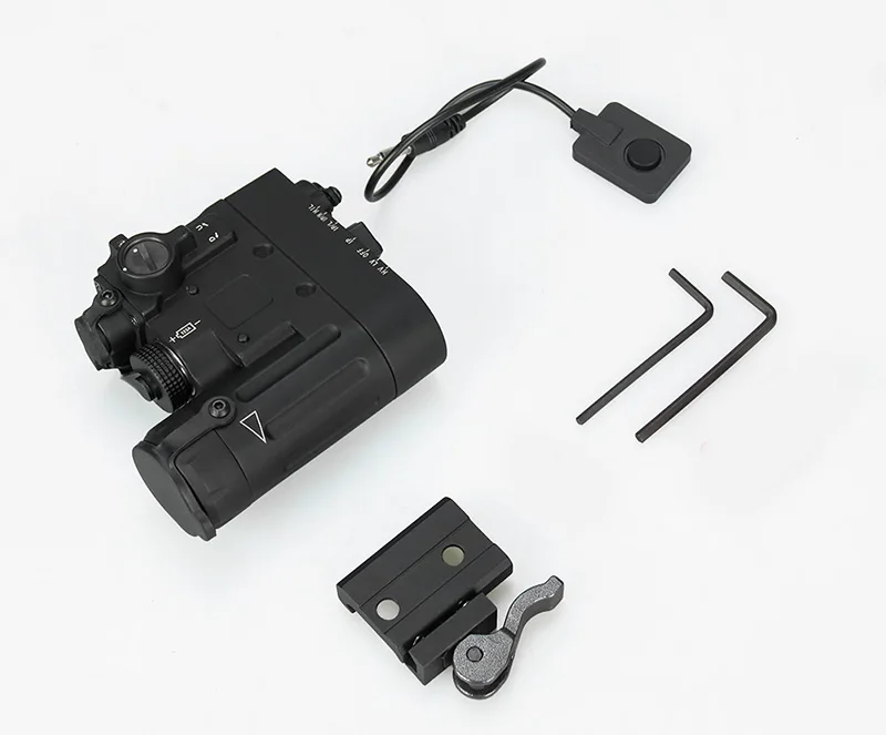 Тактический фонарик TRIJICON двойной луч лазерный прицел Красный с светодиодный к