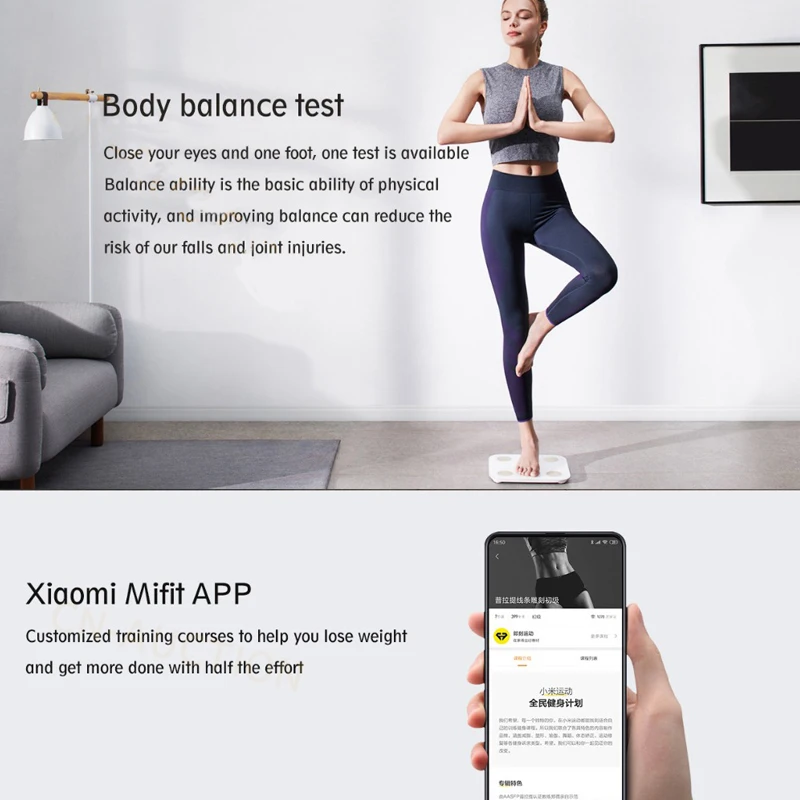 Xiao mi jia mi Smart Body Fat Scale 2 mi fit APP состав тела монитор Bluetooth 5,0 дистанционное управление весы 2