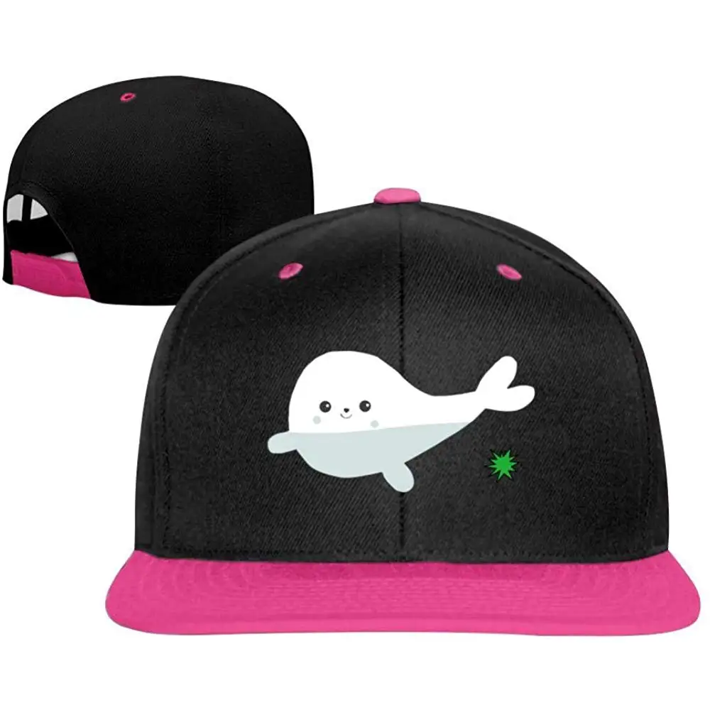 Арфа печать щенка на льду бейсболка классическая мода контраст хип хоп бейсбольные шапки для мужчин и женщин розовый