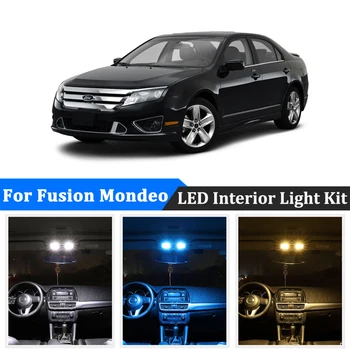 

BMT Car LED Interior Dome Map Light License Plate Lamp Kit Canbus Bulbs Error Free For Ford Fusion Mondeo 3 Mk4 Mk IV 2006-2012