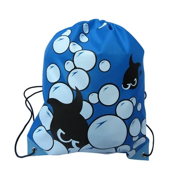 

Swimming Bag Drawstring Backpack Oxford Cloth Waterproof Dust-proof Double Shoulder Strap Sack Duffle For Swimming Camping
