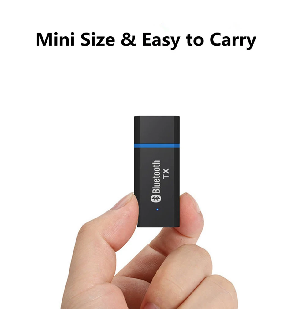 Bluetooth Adapter USB 5.0 Blutooth Adapter Plug And Play For PC TV BT Speaker Headphone 3.5mm AUX RCA Jack Audio Wireless Bluetooth Transmitter