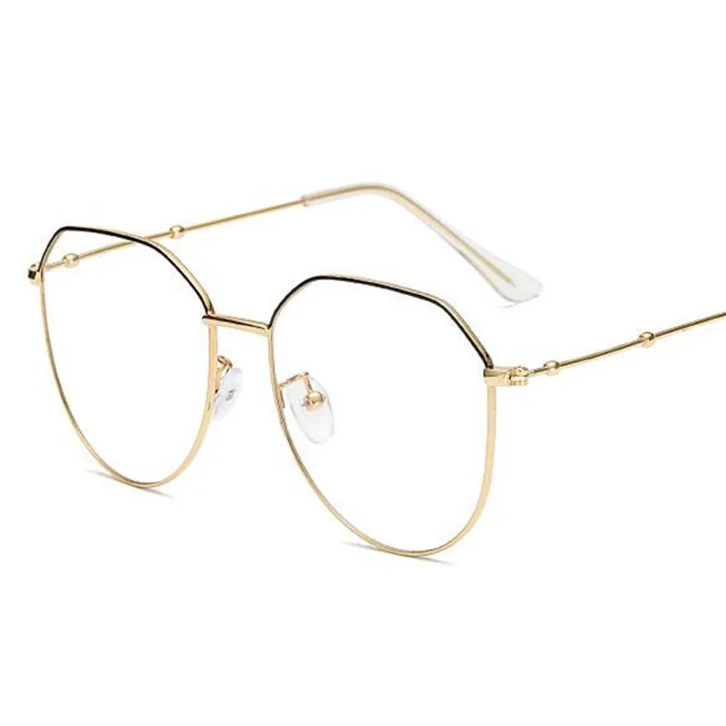 Metal Irregular Polygon Reading Eyeglasses Women Men Prescription Spectacles Eyewear +0.5 +0.75 +1 +1.25 +1.5 +2 +2.5 +3 +3.5 +4 6
