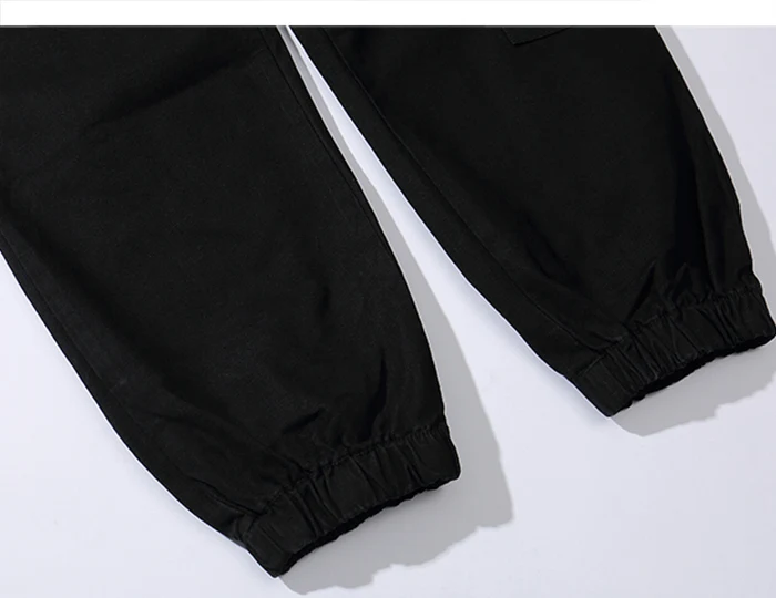 Aelfric Eden Letter Printed Pockets Mens Harem Cargo Pants Fashion Harajuku Hip Hop Casual Streetwear Male Joggers Trousers