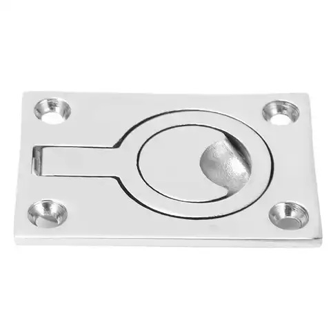Pull Handle 316 Stainless Steel Deck Lifting Ring Square for Kayak for Yacht