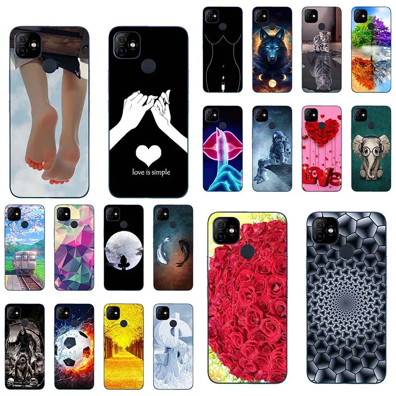 Soft Phone Shell For iTel Vision 1 Plus 6.5&quot Printed 6.09&quot 1Plus | Мобильные телефоны и аксессуары