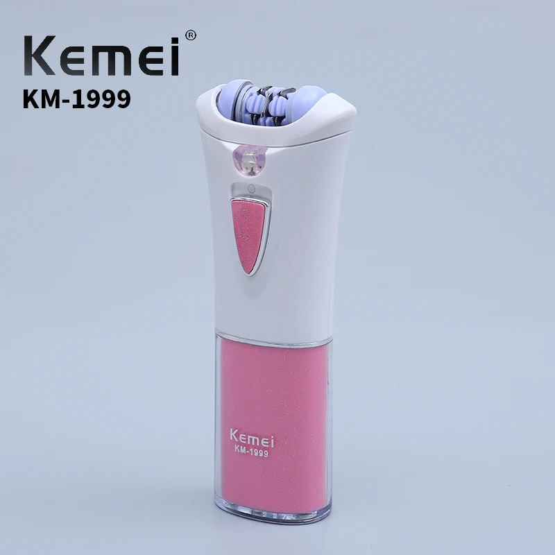 

Kemei Ms Electric Epilator Electric Shaver Personal Cleansing Care Tool KM-1999 (product Does Not Contain Battery)