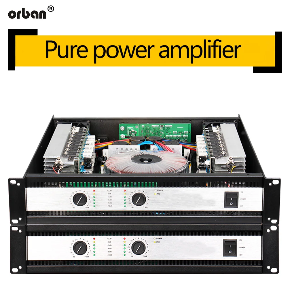 

Professional power amplifier high power KTV bar stage performance power amplifier pure final stage amplifier