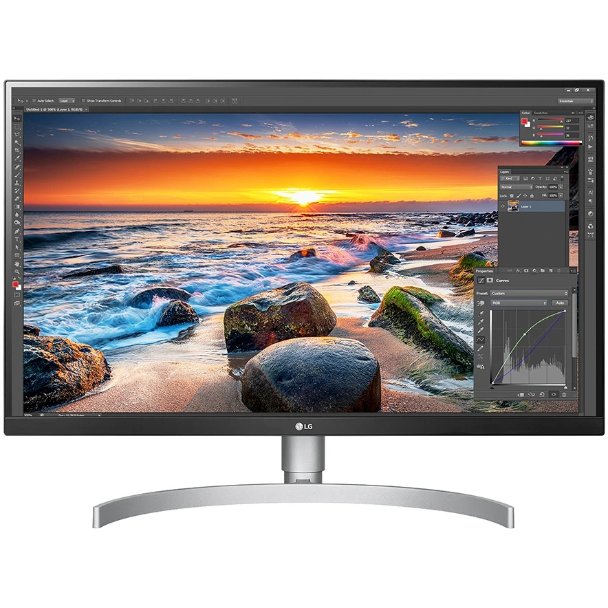 Монитор LG 27" 27UL850-W черный IPS LED 5ms 16:9 HDMI DisplayPort M/M Mat HAS 1000:1 350cd