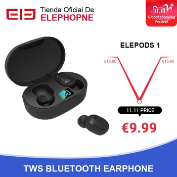 

ELEPHONE ELEPODS 1 Earphone TWS Earphone LED Display Wireless Earphone Voice control Bluetooth 5.0 Noise Reduction Tap Control