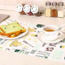 Принт с героями мультфильмов, маслостойкая стол коврик ящик вкладыш шкаф крышка с защитой от пыли Водонепроницаемый коврик для хранения Чемодан