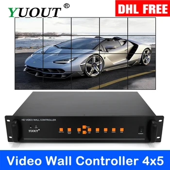 

YD-VD20 HDMI video wall controller 3x3 4x5 VGA AV USB Processor 20 images stitching image processor 20TV shows a screen splicing