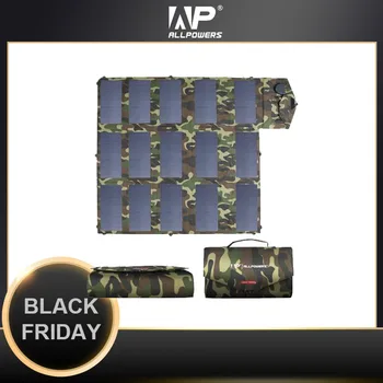 

ALLPOWERS 18V100W Camouflage Color Portable Solar Charger Foldable Solar Panel for Outdoors Laptop Mobile Phone