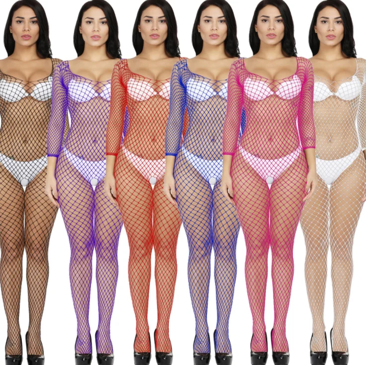 Woman Sexy lingerie long sleeve full bodystocking | Тематическая одежда и униформа