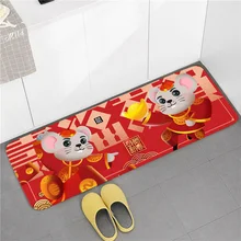 Год, праздник весны ковер Противоскользящий ковер для детской спальни гостиной обуви коврики Детский игровой коврик