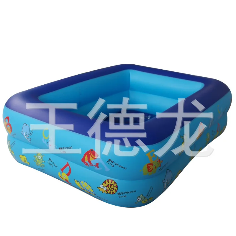 

[Century le yong] 120cm Second Ring Inflatable Bubble Bottom Children Swimming Pool Printed Paddling Pool