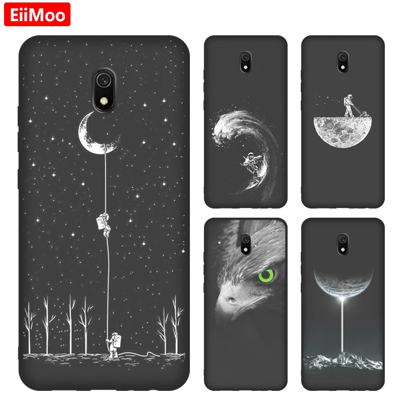 Чехол EiiMoo с мультяшным рисунком для Xiaomi Redmi 8A чехол силиконовый задней панели