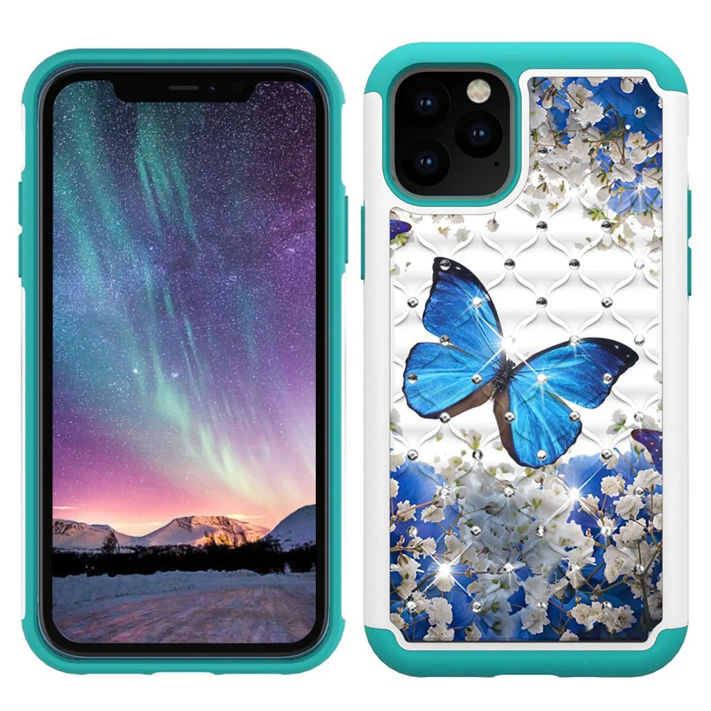 Dream Crystal Style Phone Case For iPhone 11Pro Max Dirt-resistant Slim Fashion Soft Cases Shockproof Dust-proof Phone Case