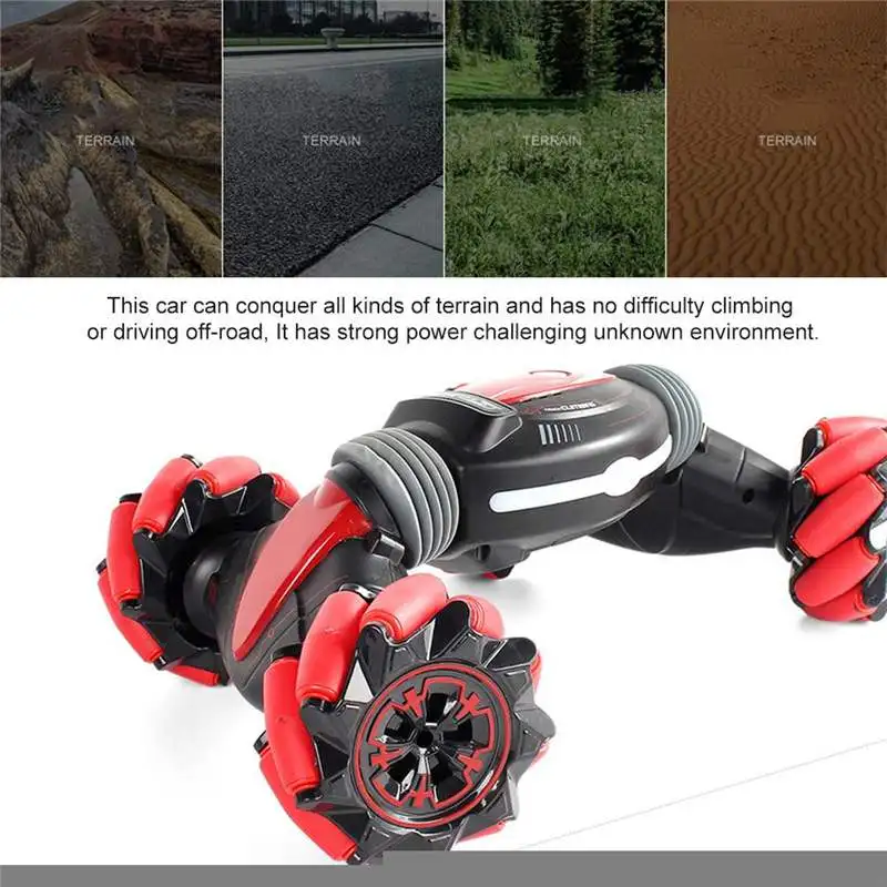Stunt Gesture Remote Control twisted RC Car Off-Road Vehicle Drift Light Music Drift Dancing Double Side Driving Stunt Car gesto