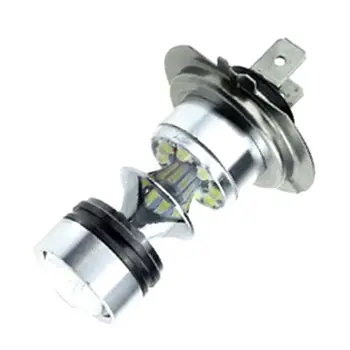 

2*H7 100W Super Bright LED Fog Tail Driving Car Head Light Bulb White Lamp 8000K chip working power