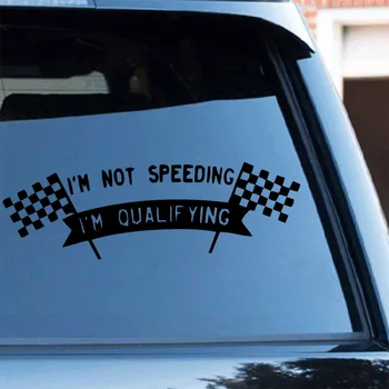 

NEW speeding Car Stickers Figure Diy Adhesive Window Car Stickers Waterproof Auto Sticker