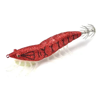 

mini Artificial Bait False Shrimp Shape Night-luminous Elastic Soft Lure Squid Fishing Accessories 2019