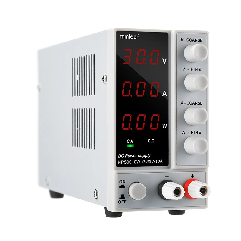 

NPS3010W 110V/220V Digital Adjustable DC Power Supply 0-30V 0-10A 300W Adjustable Laboratory Switching Power Supply US/UK Plug