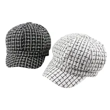 Женский берет qiu dong han edition чехол восьмиугольная кепка Ретро художница английская шапка ins joker шикарная шапка