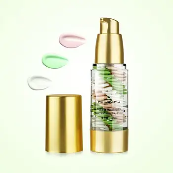 

20/30/40ml Tricolor Mixed Isolation Moisturizing Primer Face Base Makeup Shrink Pore Concealer Lasting Oil Control Cosmetic