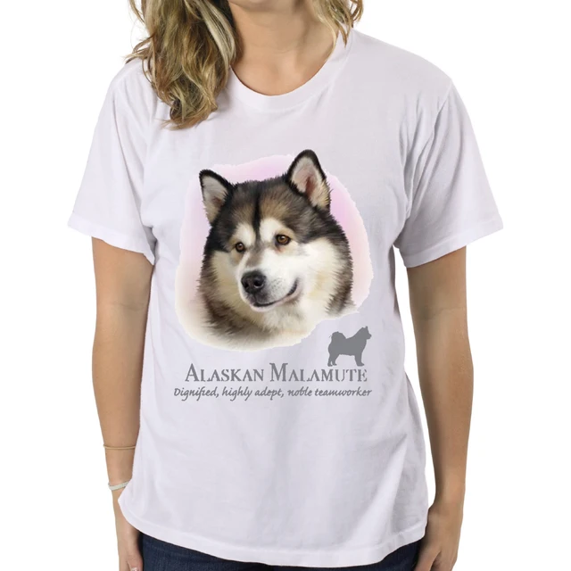 Alaskan malamute Graphic Shirts Dogs Malamute Lovers Design Unisex T-Shirt 17395