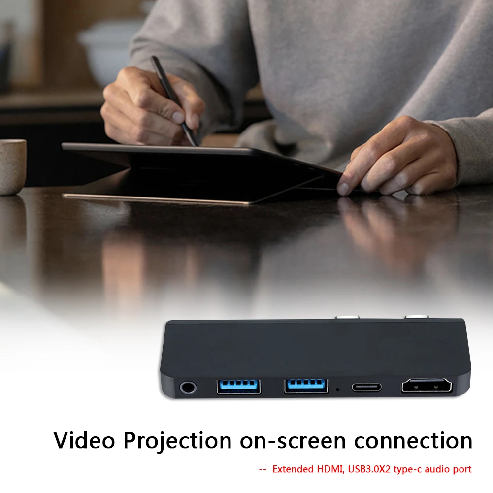 Концентратор переходник разветвитель 5 Гбит/с USB 3 0 Dual Type C Hub 4K HDMI набор конвертер