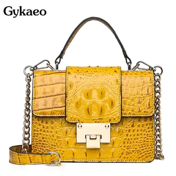 

Luxury Handbags Women Bags Designer Famous Brand Crocodile Chain Shoulder Crossbody Bags For Women 2020 Tote Bag bolsa feminina