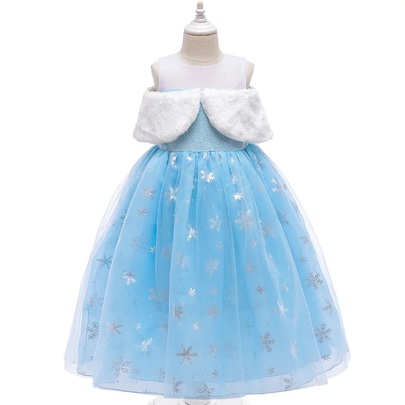 Girl Evening Princess Dress For Children Girls Festival Wedding Party Performance Clothing Kids Fancy Cosplay Dresses | Детская одежда