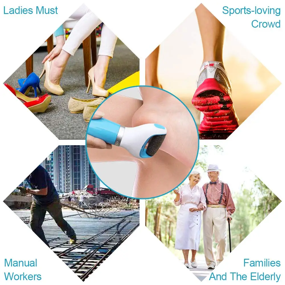 Electric Foot Grinder Electric Foot File Electric Foot Callus Remover Dead Skin Callus Remover for Foot Care