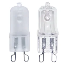 10x супер яркий G9 галогенный светильник 25 Вт 40 Вт 60 Вт галогенный G9 220 в 3000 К теплый белый Крытый чистый галогенный G9 Лампа