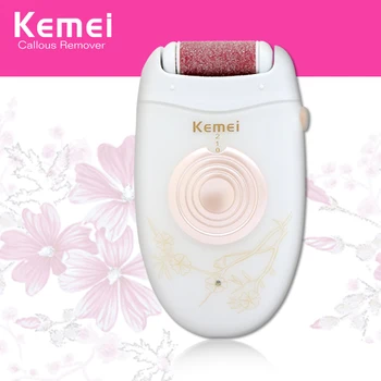 

Kemei KM-3078 Electronic Foot File Rechargeable Electric Pedicure Foot Care Tool Dead Skin Remover pedicure machine