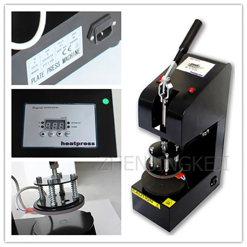 

High Pressure Baking Machine Thermal Transfer Manual White Plate Efficient Hot Plate Machine Baking Machine Hot Stamping Tools