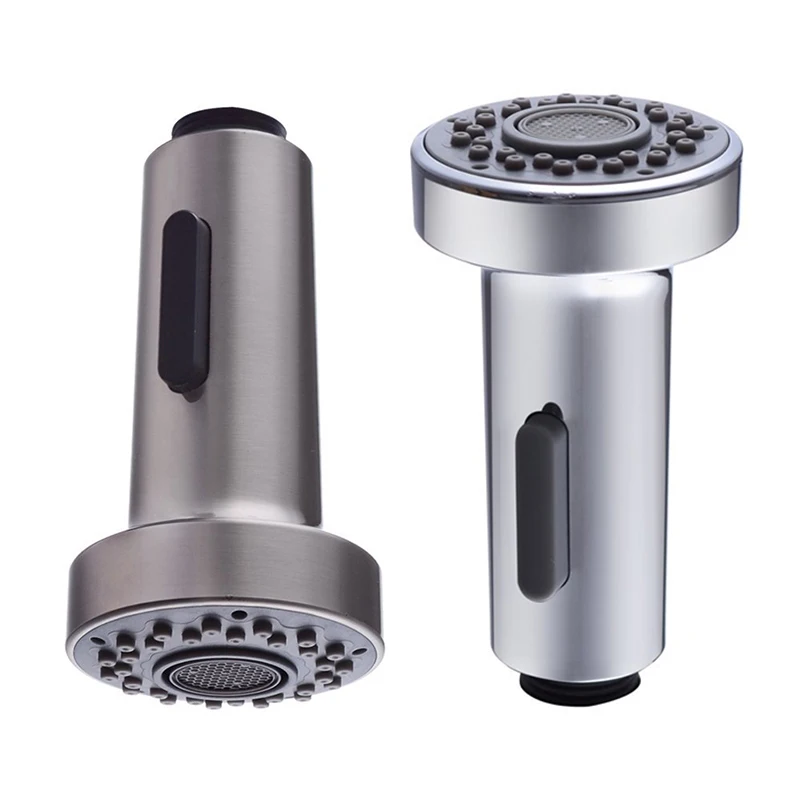 2 Modes Water Faucet Bubbler Pull Out Spray Head Faucet Kitchen Sink