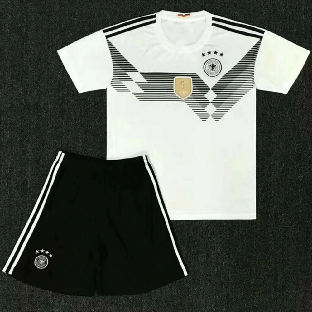 World Cup Soccer Jersey Russia Argentina Germany Spain Portugal Adult Children Football Suit Set 2