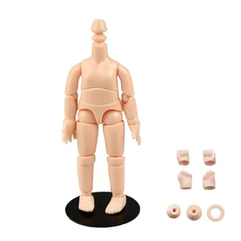

Q Version Movable Doll Model ABS Silica Gel 15 Joints Movable Reference Model For Painting Sketching Tools