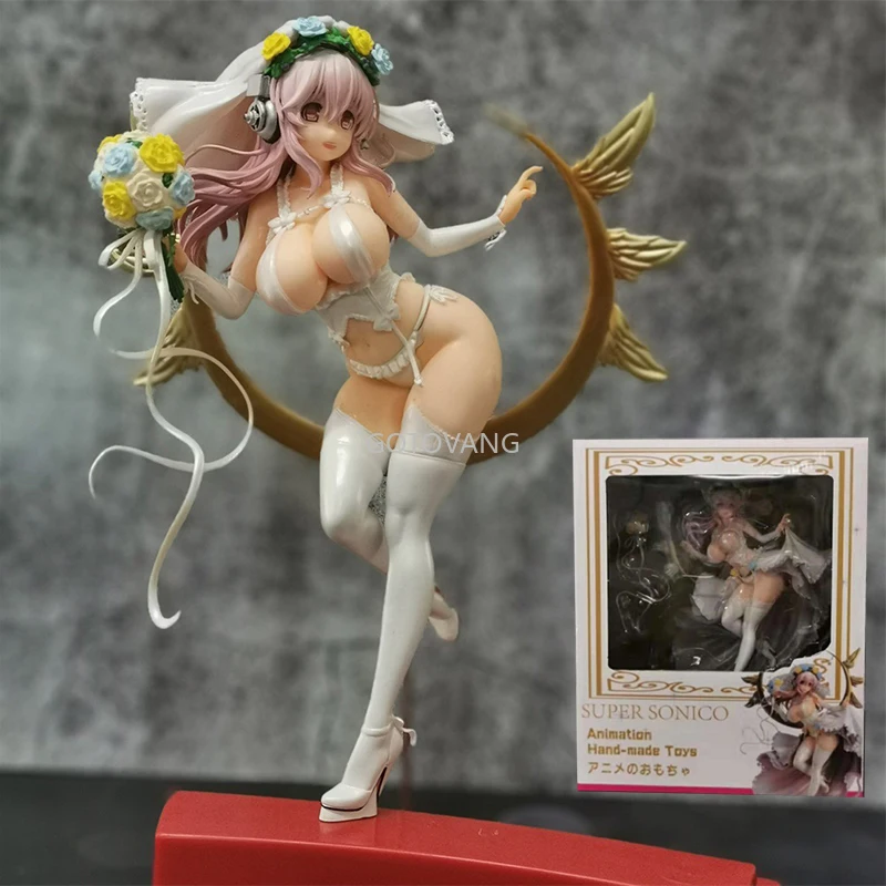 Экшн фигурка SUPERSONICO 30 см 10 юбилей свадебное платье супер Соно роскошные фигурки