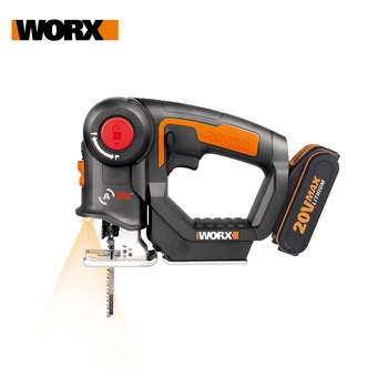 

WORX 20V Electric Saw WX550 Reciprocating Saw Axis Cordless Scroll Saw Rechargeable Battery Home DIY Power Tools Free Shipping