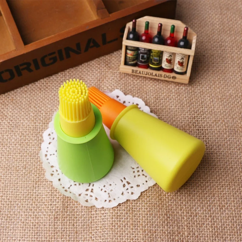 Силикон для мёда масла бутылочка с кисточкой приготовления барбекю выпечки