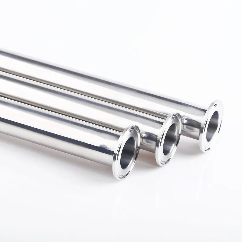 Trevo Tri Sanitária Spool Tubo Tubo, comprimento