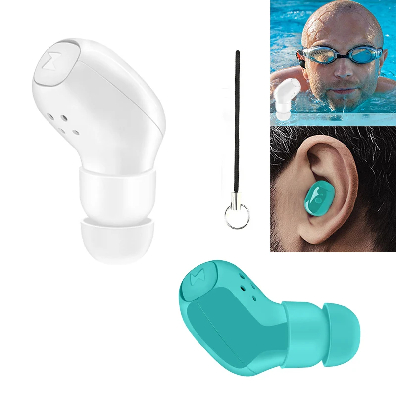 Цена DOITOP мини IP68 водонепроницаемый плавательный Bluetooth наушники беспроводной Спорт бег музыка стерео Дайвинг Наушники гарнитуры вкладыши O5