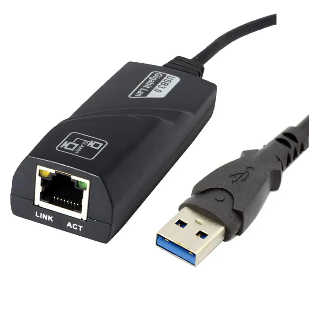 USB 3.0 to 1000M Gigabit Ethernet LAN Network Card USB3.0 to RJ45 Port adapter Cable For Macbook 2015