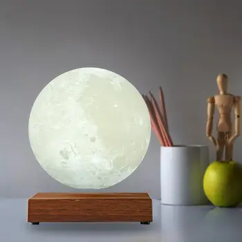 

Magnetic Levitation LED Touch Control Moon Night Lamp Creative 3D Print Decorative Lighting Valentines Birthday Present