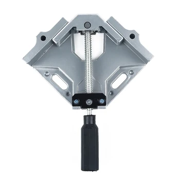 

90 Degree Quick Release Corner Clamp Single Handle Right Angle Welding Woodworking Photo Frame Clamping Tool
