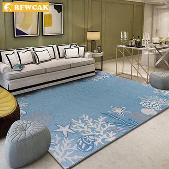 

Lovely simple modern doormat living room coffee table sofa rug bedroom bedside blanket rectangular floor