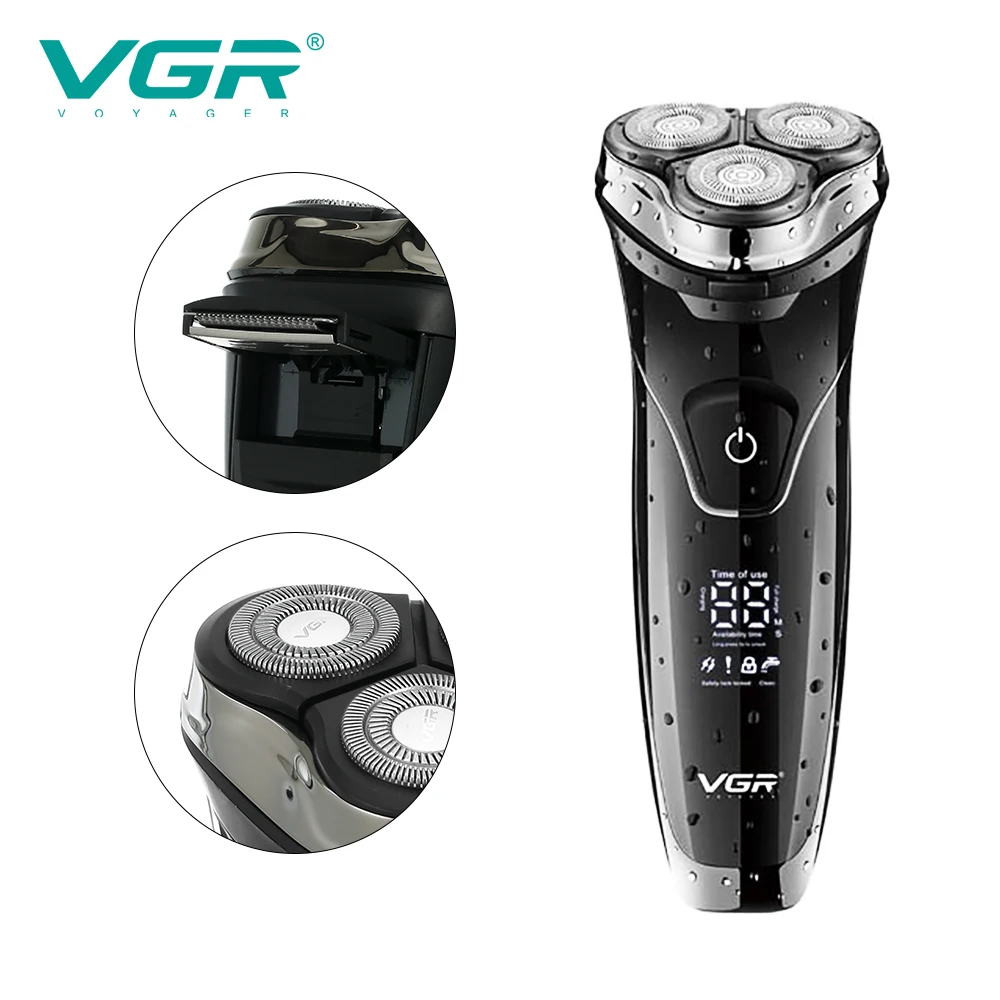  MAX-T Electric Shaver for Men, Cordless Electric Razor